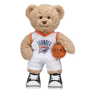 Timeless Teddy Bear Oklahoma City Thunder Basketball Gift Set