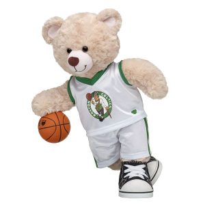 Boston Celtics Happy Hugs Teddy Bear Basketball Gift Set