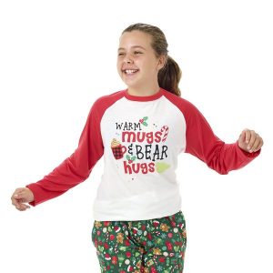   Pajama Shop™ Bear Hugs Top - Toddler & Youth