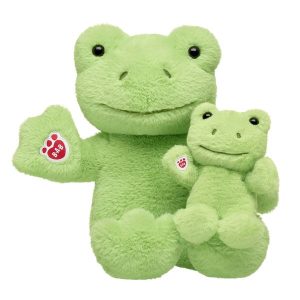 Spring Green Frog Stuffed Animal &   Mini Beans® Gift Set