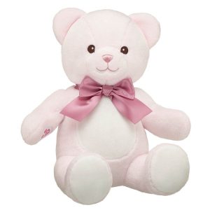 Baby Pink Teddy Bear with Gifting Bow