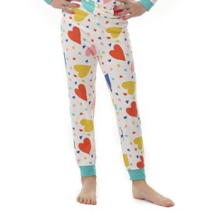   Pajama Shop™ Colorful Hearts PJ Pants - Toddler and Youth