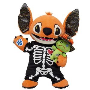 Disney Halloween Hugs Stitch Plush Gift Set