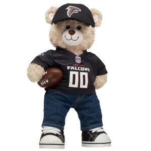 Happy Hugs Teddy Bear Atlanta Falcons™ Football Gift Set