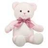 Baby Pink Teddy Bear with Gifting Bow