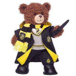 HARRY POTTER™ Teddy Bear Hufflepuff Gift Bundle with House Robe, Scarf, Hogwarts Pants & Wand