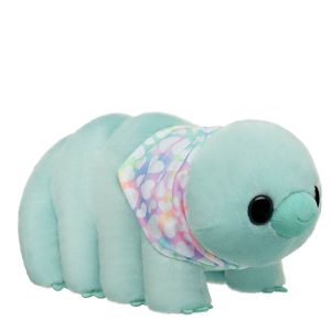 Mint Tardigrade Water Bear Plush with Bandana