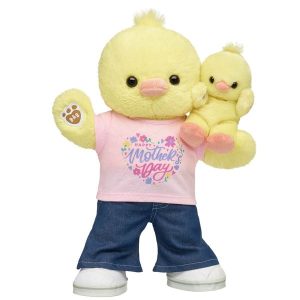 Sunshine Cuddles Chick Stuffed Animal &   Mini Beans® Mother's Day Gift Set
