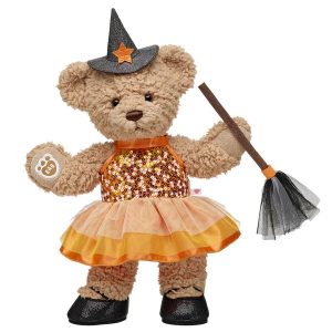 Timeless Teddy Bear Halloween Witch Gift Set