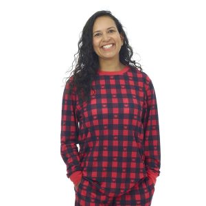 Pajama Shop™ Buffalo Check Top - Adult