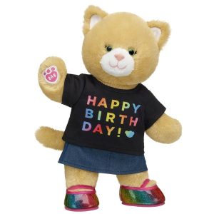 Jennifur Cat Plush Happy Birthday Gift Set