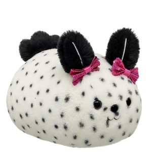Sea Bunny Stuffed Animal with Fuchsia Bows