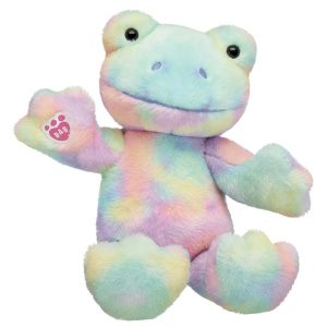 Rainbow Clouds Frog Stuffed Animal