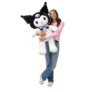 Sanrio® Hello Kitty® and Friends Giant Kuromi™ Plush with Gifting Bow