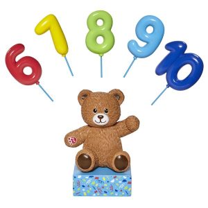  ® Brown Bear Base with CeleBEARate Balloon Inserts (6-10)