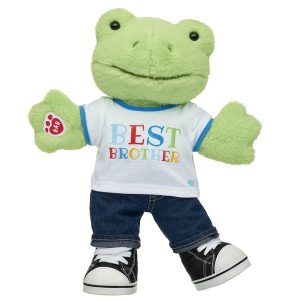 Spring Green Frog Stuffed Animal 