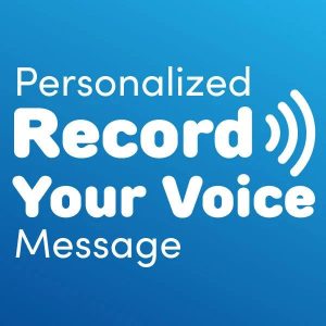 Personalized Record Your Voice Message