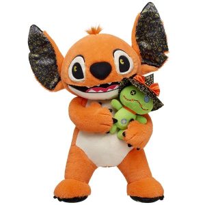 Disney Halloween Hugs Stitch Plush with Scrump