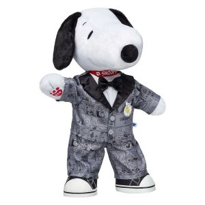 Peanuts® Snoopy Plush with Flappy Ears, 75th Anniversary Suit & Shoes