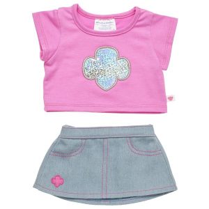 Girl Scout Trefoil Skirt Set