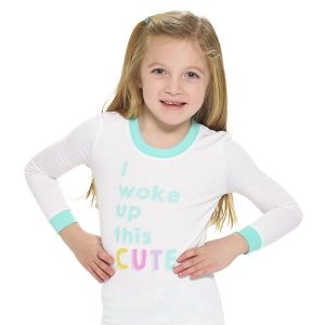 Pajama Shop™ "I Woke Up This Cute" PJ Top - Toddler and Youth