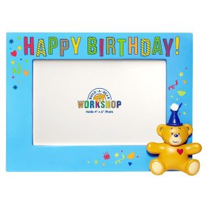  ® Happy BEARthday! Blue Photo Frame