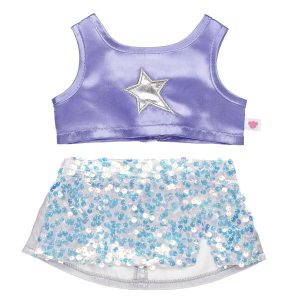 Honey Girls Sequin Skirt Set