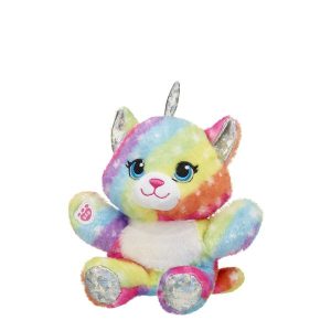 Mini Beans® Rainbow Kittycorn Plush