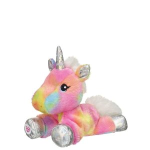 Mini Beans® Rainbow Unicorn Plush