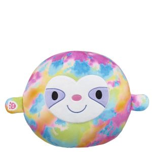 SKOOSHERZ™ Rainbow Sloth Stuffed Animal