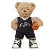 Timeless Teddy Bear San Antonio Spurs Basketball Gift Set