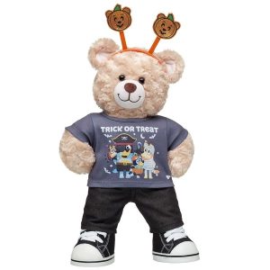 Happy Hugs Teddy Bear Bluey Halloween Gift Set