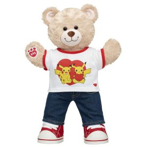 Happy Hugs Teddy Bear Pokémon Valentine's Day Gift Set