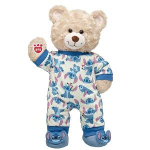 Happy Hugs Teddy Bear Disney Stitch PJs Gift Set