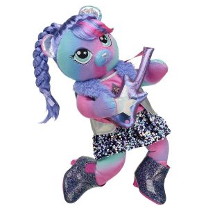 Honey Girls Viv Teddy Bear Guitar Gift Set