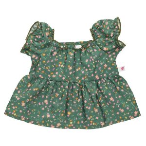 Green Floral Dress