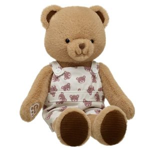 Sweethearts Beloved Brown Teddy Bear Overalls Gift Set