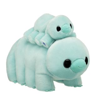 Mint Tardigrade Water Bear Plush with   Mini Bean®