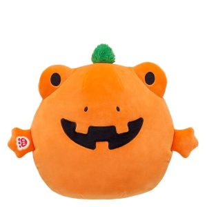 SKOOSHERZ™ Pumpkin Frog Stuffed Animal